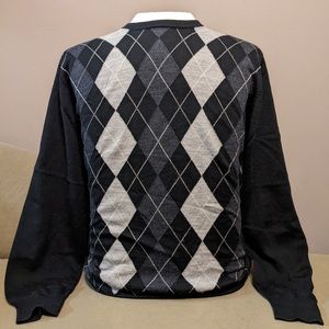 Jos A Bank Argyle Sweater